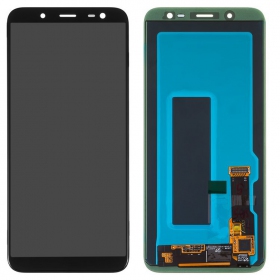 Samsung J600FN Galaxy J6 (2018) näyttö (musta) (service pack) (alkuperäinen)