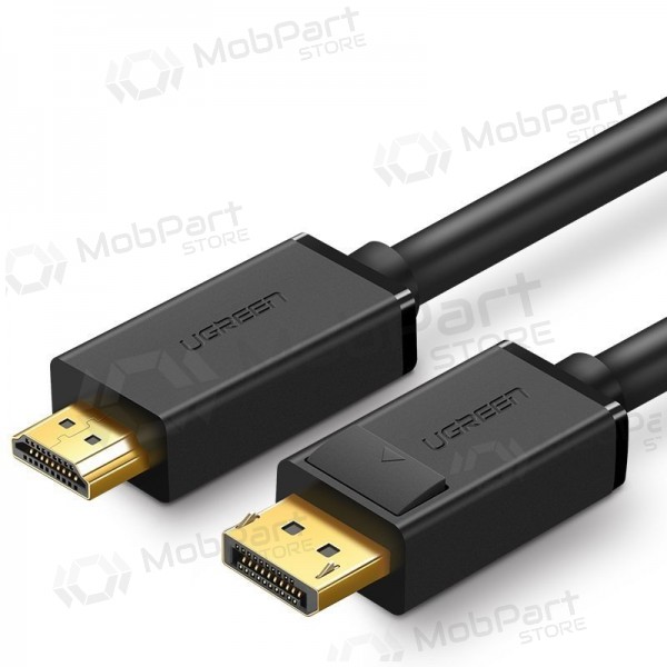 Kaapeli Ugreen DP101 DisplayPort to HDMI 2.0m musta