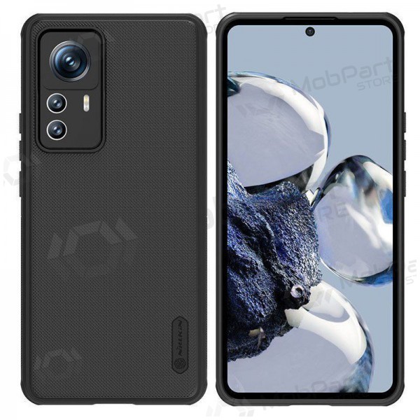 Xiaomi Redmi Note 12 5G / Poco X5 suojakuori „Nillkin Frosted Shield“ (musta) Xiaomi Redmi Note 12 5G / Poco X5 suojakuori „Nillkin Frosted Shield“ (musta)