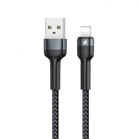 USB kaapeli Remax RC-124i USB-A to Lightning 1.0m musta