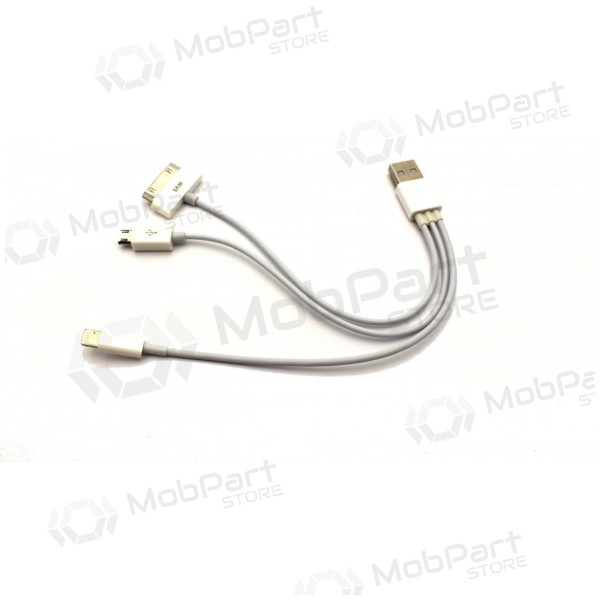 USB lataussovitin 4in1 (microUSB-TAB-5G)