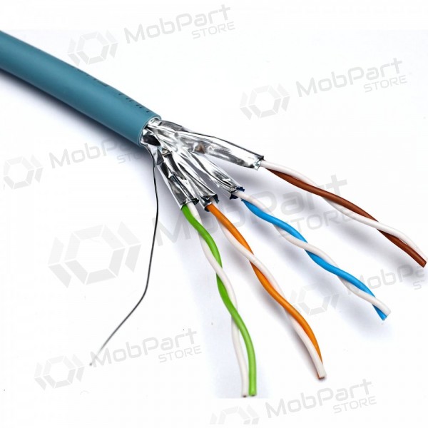 Verkkokaapeli EXCEL 190-191 (1m, Cat6A, U/FTP, LSOH, B2ca)