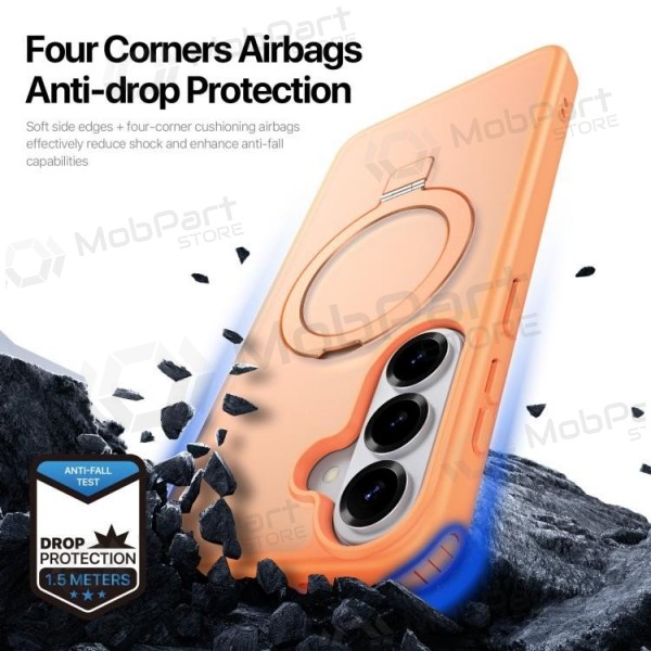 Samsung Galaxy S26 kotelo - Dux Ducis Yind Magnetic Stand (oranssi)