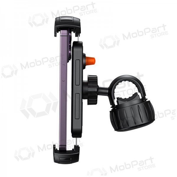 Telefono laikiklis dviračiui Baseus QuickGo Series Bike Phone Mount Cluster musta C40561500113-00