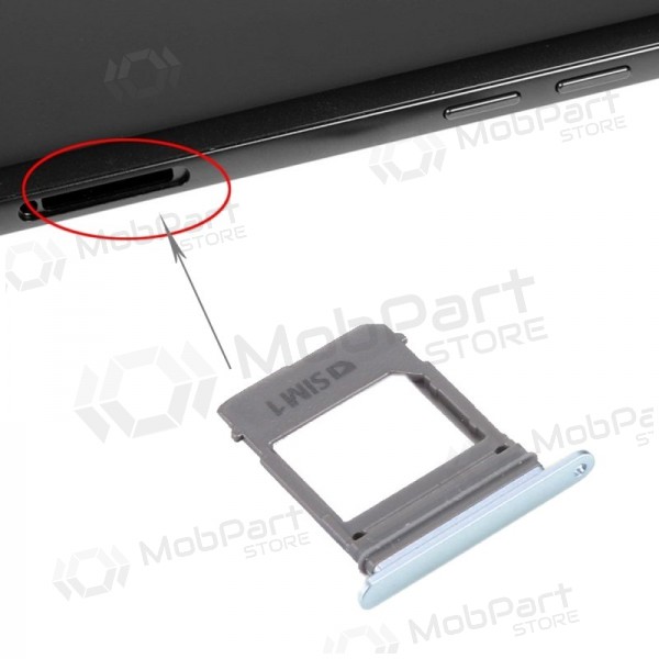 Samsung A520F Galaxy A5 2017 SIM kortin pidike (2kpl) (sininen) (alkuperäinen)