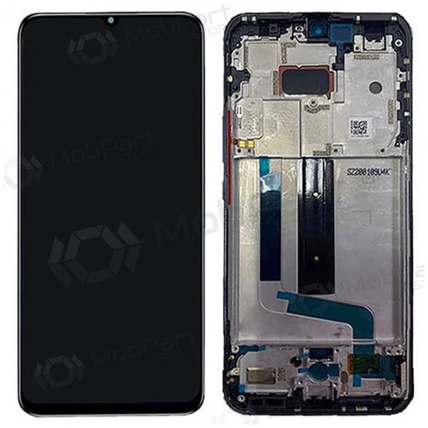 Xiaomi Mi 10 Lite 5G näyttö (harmaa) (kehyksellä) (alkuperäinen) Xiaomi Mi 10 Lite 5G näyttö (harmaa) (kehyksellä) (alkuperäinen)