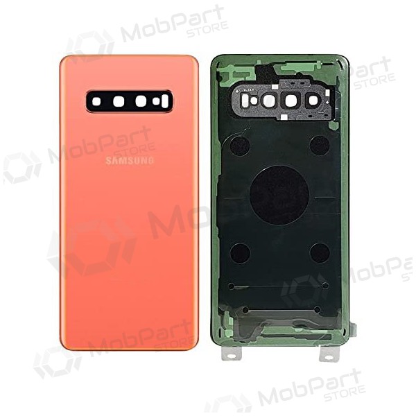 Samsung G973 Galaxy S10 takaakkukansi pinkki (Flamingo Pink) (käytetty grade C, alkuperäinen) Samsung G973 Galaxy S10 takaakkukansi pinkki (Flamingo Pink) (käytetty grade C, alkuperäinen)