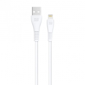 Lightning-kaapeli Blue Star PJ-DG5-A USB-A–Lightning 1 m valkoinen
