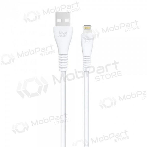 Lightning-kaapeli Blue Star PJ-DG5-A USB-A–Lightning 1 m valkoinen