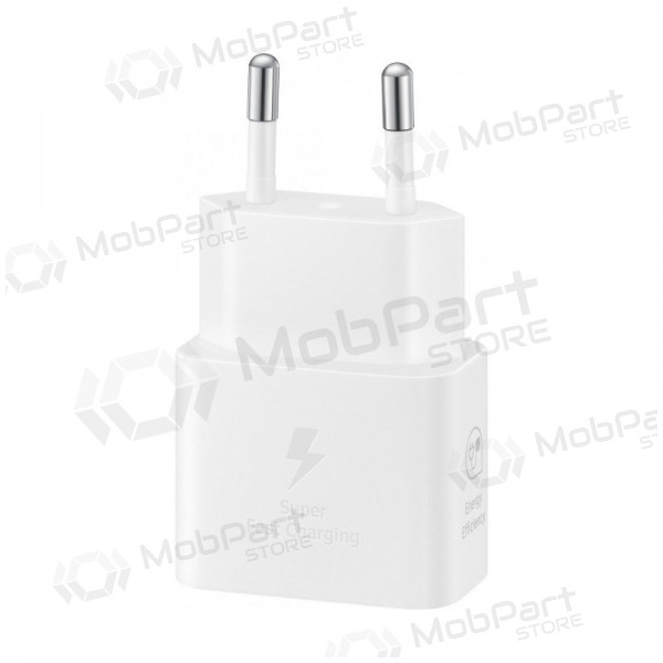 Laturi alkuperäinen Samsung EP-T2510NWEGEU 25W pakkauksessa valkoinen