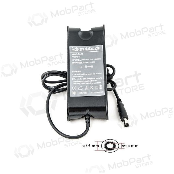 DELL 90W:19.5V,4.62A kannettavan laturi DELL 90W:19.5V,4.62A kannettavan laturi