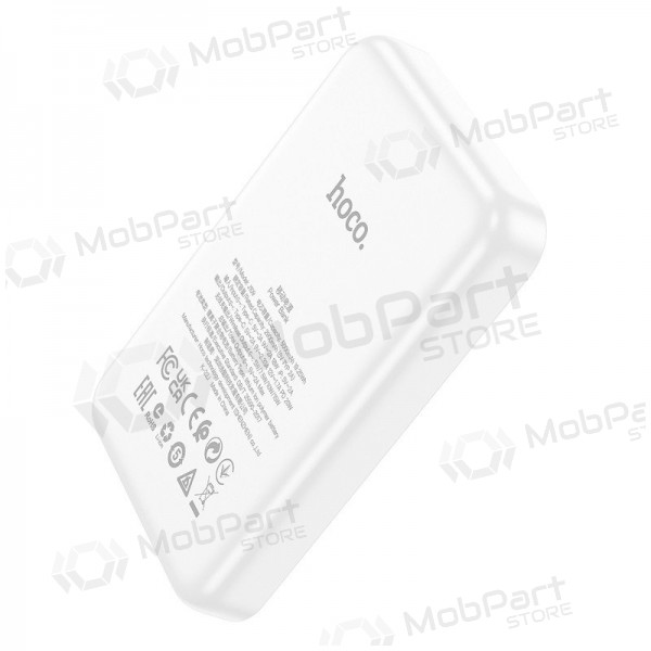 Ulkoinen paristo Power Bank Hoco J109 PD20W Magnetic 5000mAh valkoinen