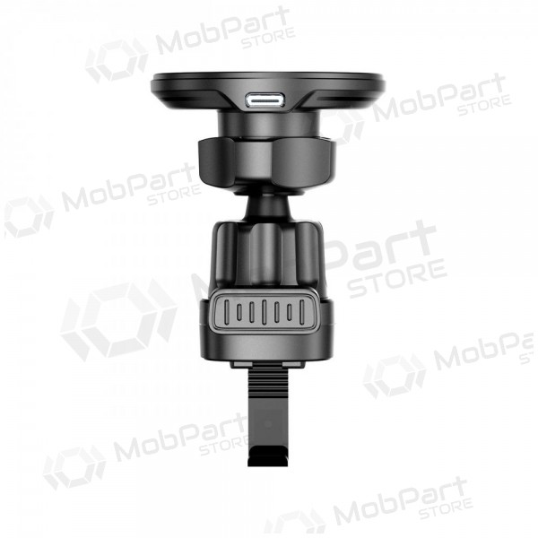 Automobilinis laikiklis-laturi Joyroom JR-ZS412 Qi2 MagSafe 15W musta