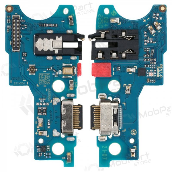 Samsung A145P Galaxy A14 4G (2023) latauspistorasian ja mikrofonin liitin (latausliitin) (service pack) (alkuperäinen)