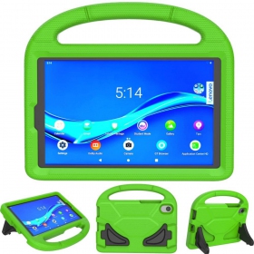 Lenovo Tab M10 Plus X606 10.3 puhelinkotelo / suojakotelo "Shockproof Kids" (vihreä)
