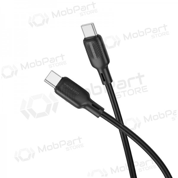 USB kaapeli Borofone BX113 60W USB-C to USB-C 2.0m musta