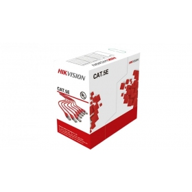 Verkkokaapeli Hikvision UTP Cat5e (Johdinpaksuus 0,50 mm, rulla 305 m) DS-1LN5E-S