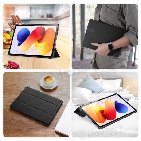 Xiaomi Redmi Pad Pro 12.1, Redmi Pad 2 Pro 12.1 lompakkokotelo - Dux Ducis Domo (musta)
