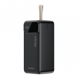 Ulkoinen paristo Power Bank Choetech B732 22.5W 50000mAh musta