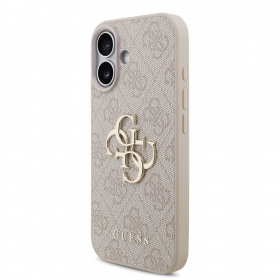 Apple iPhone 17 kotelo - Guess PU 4G Metal Logo