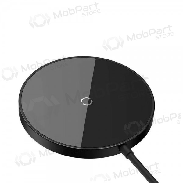MagSafe langaton laturi Baseus Simple Mini 3 15 W musta