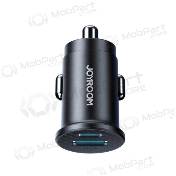 Autolaturi Joyroom JR-CCN16 USB-A/USB-C 15W musta