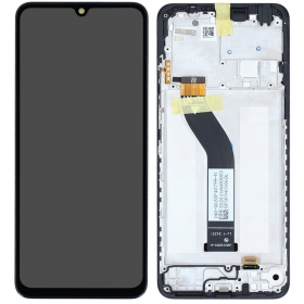 Xiaomi Redmi 14C 4G, Poco C75 näyttö (musta) (kehyksellä) (Premium)