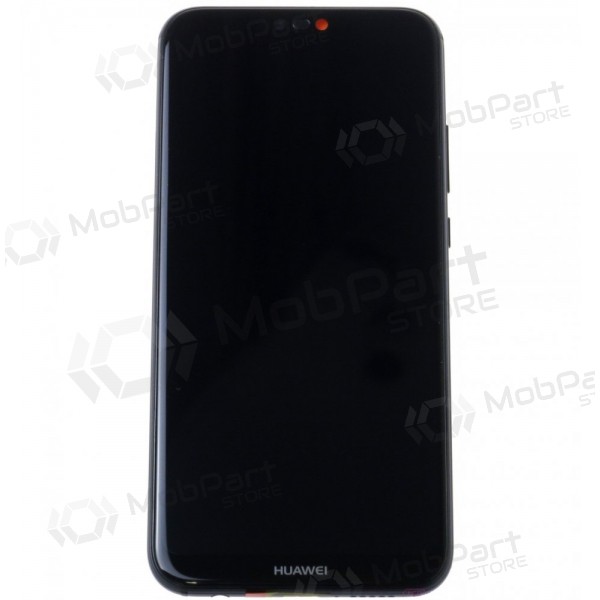 Huawei P20 Lite näyttö (musta) (kehyksellä ja paristo) (service pack) (alkuperäinen)
