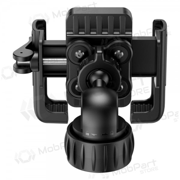 Telefono laikiklis dviračiui Baseus GoTrip Series Bike Phone Mount Cluster musta C40572301111-00