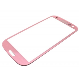 Samsung i9300 Galaxy S3 / i9301 Galaxy S3 Neo / i9300i Galaxy S3 Neo Näytön lasi (vaaleanpunainen) (for screen refurbishing)