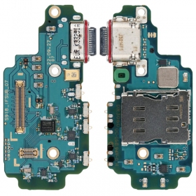 Samsung S918 Galaxy S23 Ultra latauspistorasian ja mikrofonin liitin (latausliitin) (service pack) (alkuperäinen)