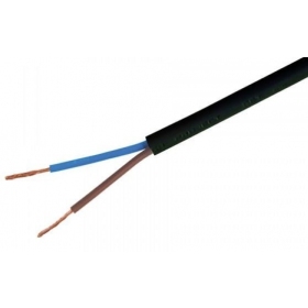 Joustava kaapeli Lietkabelis OMY BVV-LL 2x2.5 mm² kuparinen 100 m rulla