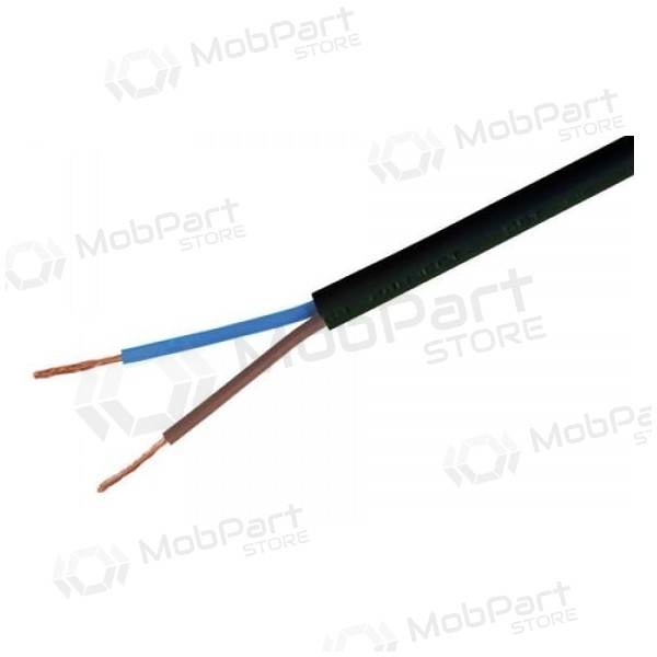 Joustava kaapeli Lietkabelis OMY BVV-LL 2x2.5 mm² kuparinen 100 m rulla