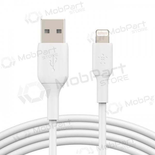USB kaapeli Belkin Boost Charge USB-A to Lightning 1.0m valkoinen