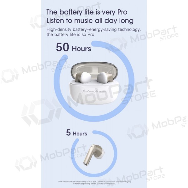 Langattomat kuulokkeet mikrofonilla Dudao U8 Bluetooth USB-C musta