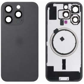 Apple iPhone 16 Pro takakansi (musta) (Premium)