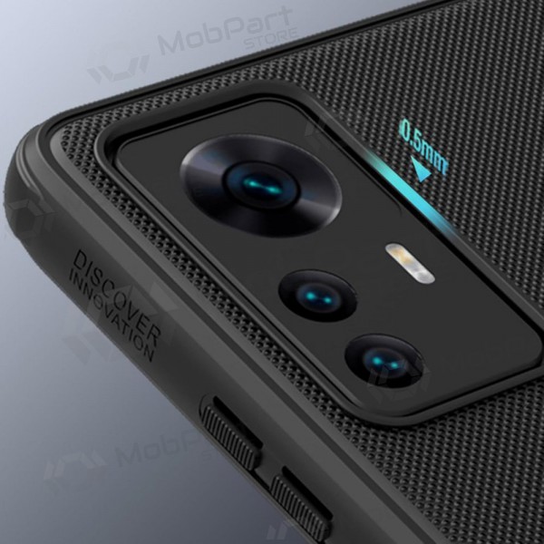Xiaomi Redmi Note 12 5G / Poco X5 suojakuori „Nillkin Frosted Shield“ (punainen) Xiaomi Redmi Note 12 5G / Poco X5 suojakuori „Nillkin Frosted Shield“ (punainen)