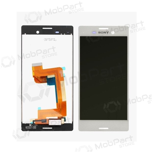 Sony Xperia M4 Aqua E2303 / Xperia M4 Aqua E2306 / M4 Aqua E2312 näyttö (valkoinen) - Premium