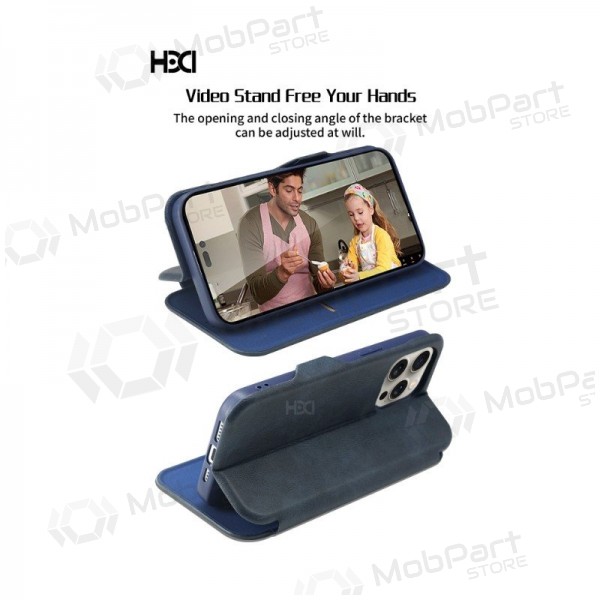 Suojakuori HDD Classic Wallet Case Samsung A405 A40 kultainen