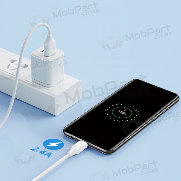 USB kaapeli Joyroom S-UM018A9 USB to MicroUSB 2.4A 1.0m musta