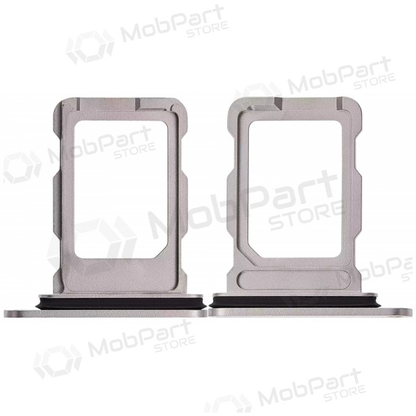 Apple iPhone 16 Pro, 16 Pro Max SIM-korttipidike (harmaa)
