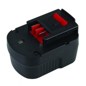 Akku työkaluille - BLACK&DECKER A1712, 12V, 2.0Ah, Ni-MH