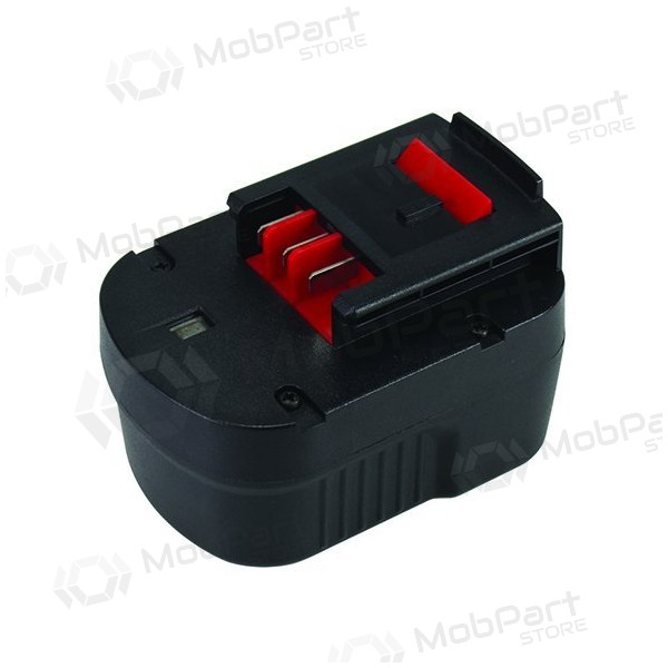 Akku Black+Decker A1712 12V työkaluille 2Ah Ni-MH (vaihto)