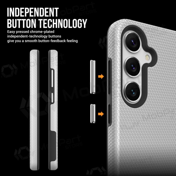Samsung Galaxy S24 Ultra suojakuori „Perfectionists“ (hopea)