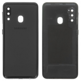 Samsung Galaxy A20e (2019) takakansi (musta) (alkuperäinen)