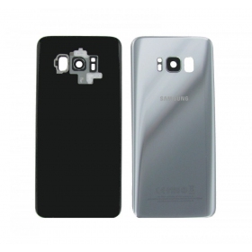 Samsung G955F Galaxy S8 Plus takaakkukansi hopea (Arctic silver) (käytetty grade B, alkuperäinen)