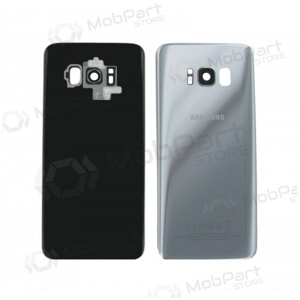 Samsung G955F Galaxy S8 Plus takaakkukansi hopea (Arctic Silver) (service pack) (alkuperäinen)