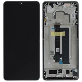 Xiaomi Poco X6 Pro 5G näyttö (harmaa) (kehyksellä) (alkuperäinen)