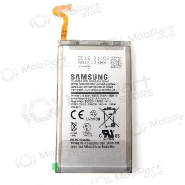 Samsung G965F Galaxy S9 Plus paristo / akku (3500mAh) (käytetty grade B, alkuperäinen)