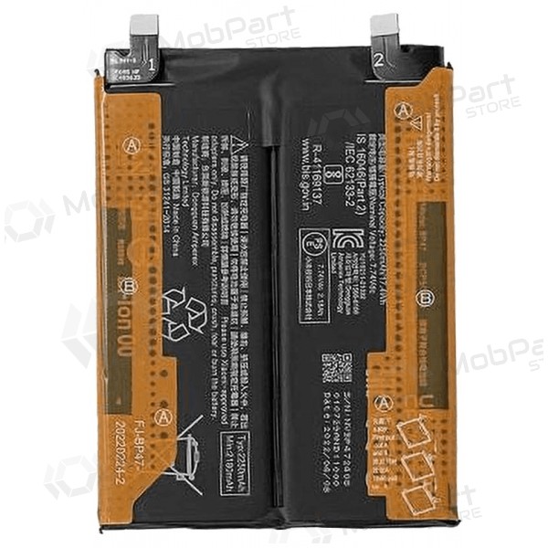 Xiaomi Redmi Note 11 Pro+ 5G akku, akku (BP47) (alkuperäinen)